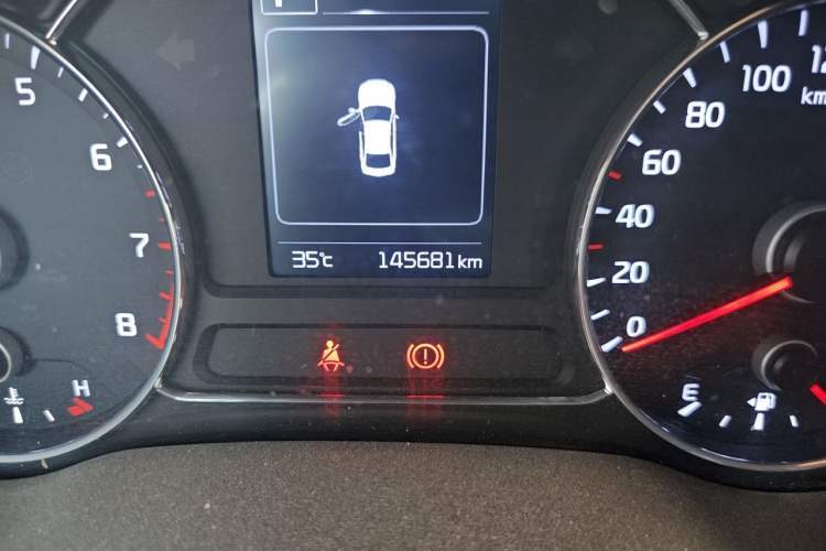 Used Kia K3 2016 1.6L Automatic GL Odometer Close Up