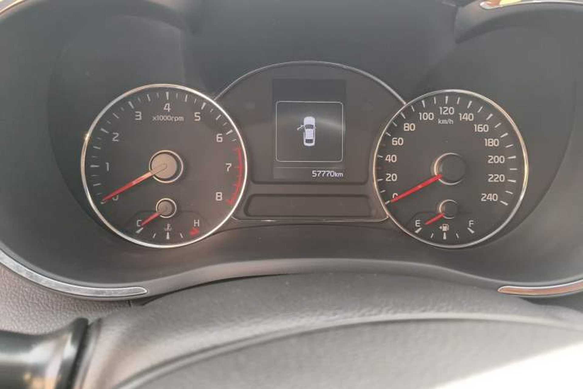 Used Kia K3 2016 1.6L Automatic GL Odometer Close Up