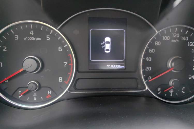 Used Kia K3 2016 1.6L Automatic GL Odometer Close Up