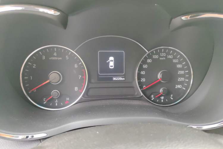 Used Kia K3 2016 1.6L Manual GL Odometer Close Up