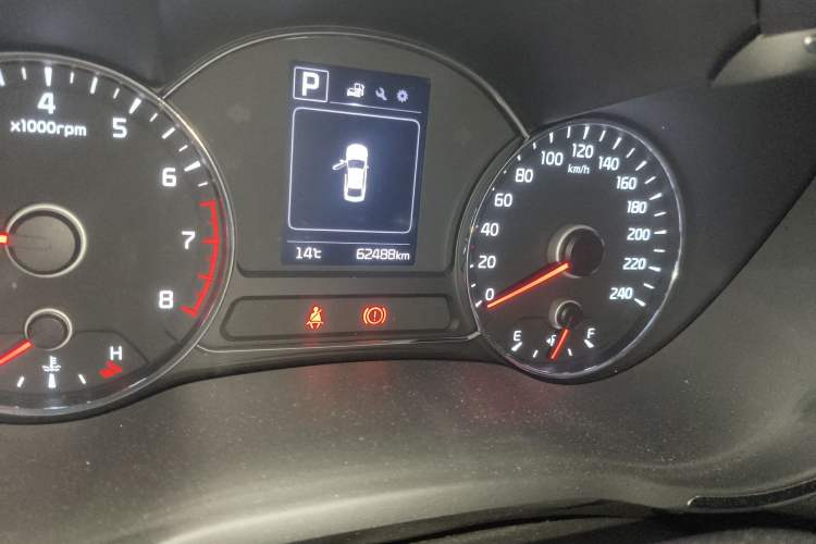 Used Kia K3 2016 1.6L Automatic GL Odometer Close Up