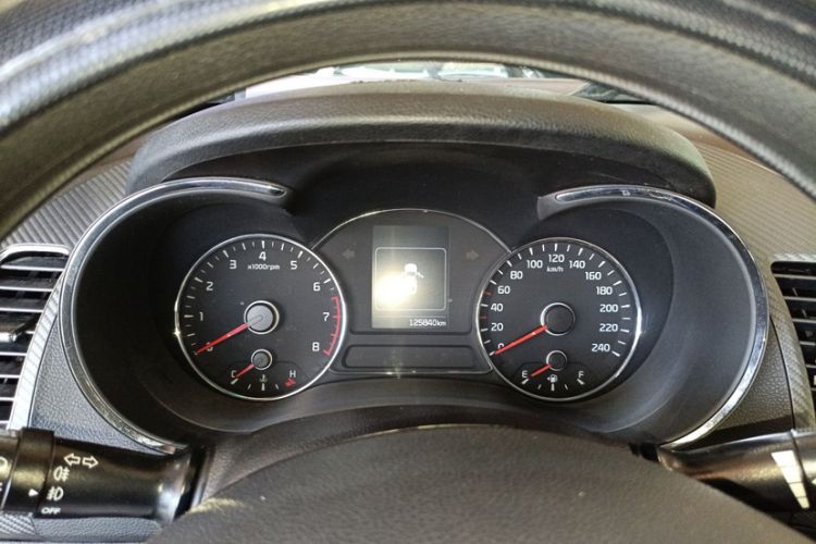 Used Kia K3 2016 1.6L Automatic GL Odometer Close Up
