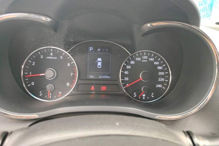 Used Kia K3 2016 1.6L Automatic GL Odometer Close Up