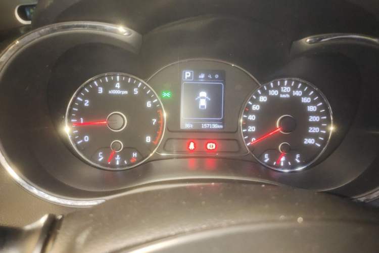 Used Kia K3 2016 1.6L Automatic GL Odometer Close Up