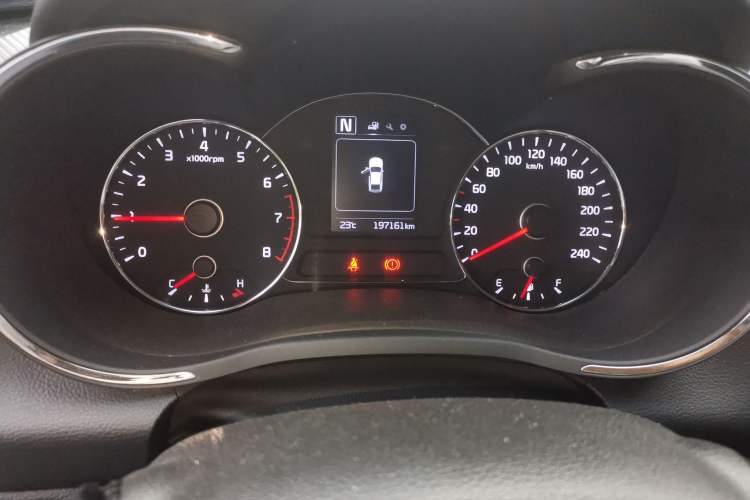 Used Kia K3 2016 1.6L Automatic GL Odometer Close Up