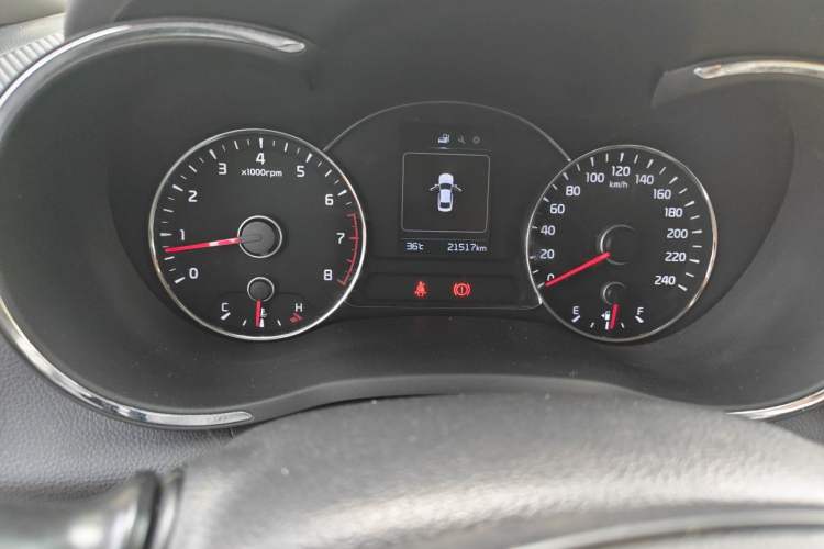 Used Kia K3 2016 1.6L Manual GL Odometer Close Up