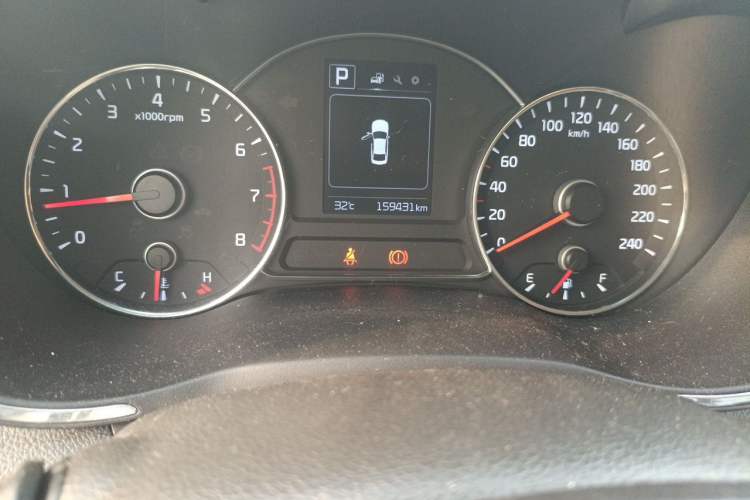 Used Kia K3 2016 1.6L Automatic GL Odometer Close Up