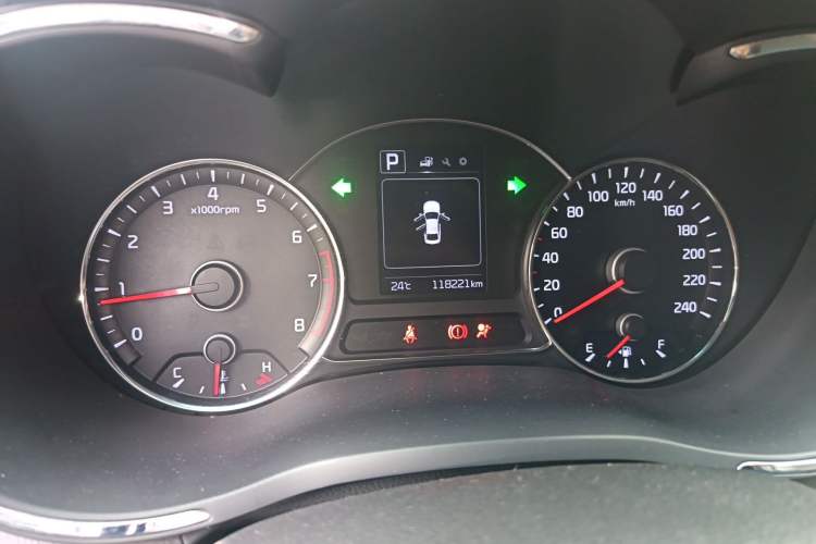 Used Kia K3 2016 1.6L Automatic GL Odometer Close Up