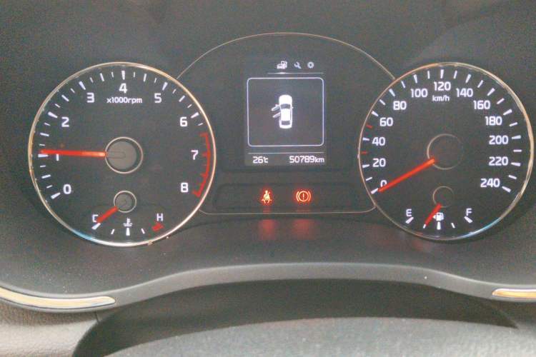 Used Kia K3 2016 1.6L Manual GL Odometer Close Up