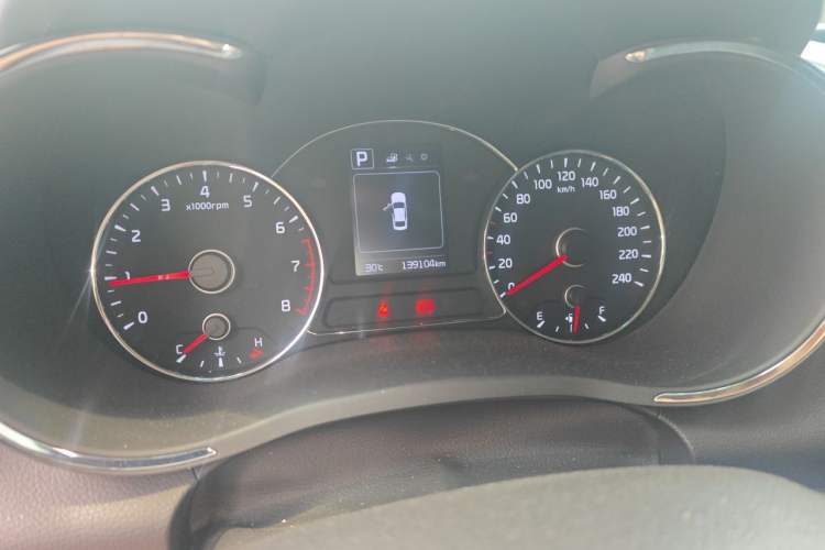 Used Kia K3 2016 1.6L Automatic GL Odometer Close Up