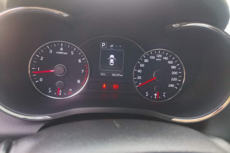 Used Kia K3 2016 1.6L Automatic GL Odometer Close Up
