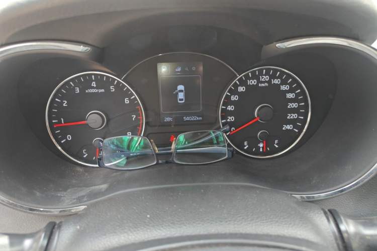 Used Kia K3 2016 1.6L Automatic GL Odometer Close Up