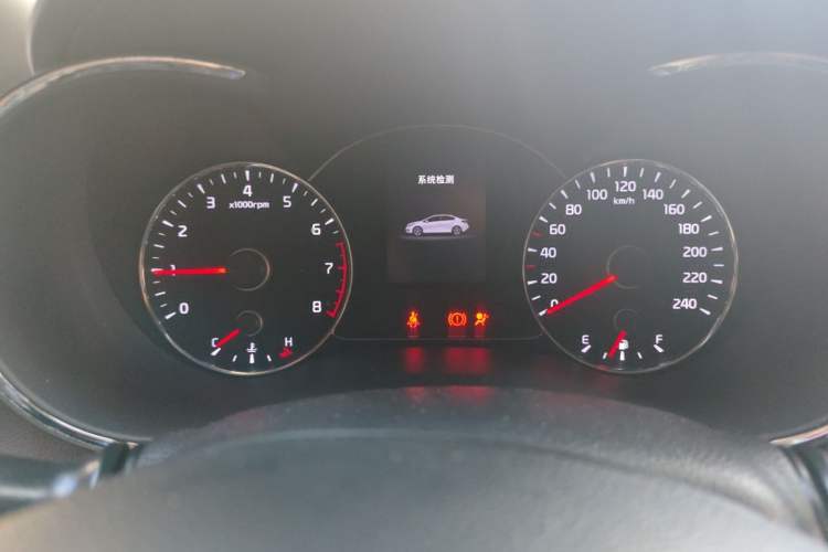 Used Kia K3 2016 1.6L Automatic GLS Odometer Close Up