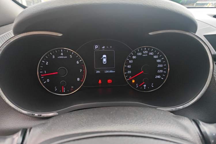 Used Kia K3 2016 1.6L Automatic GL Odometer Close Up