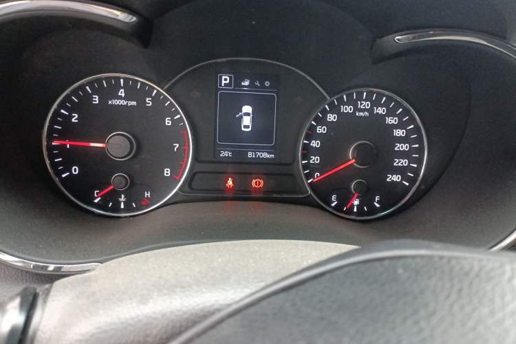 Used Kia K3 2016 1.6L Automatic GL Odometer Close Up