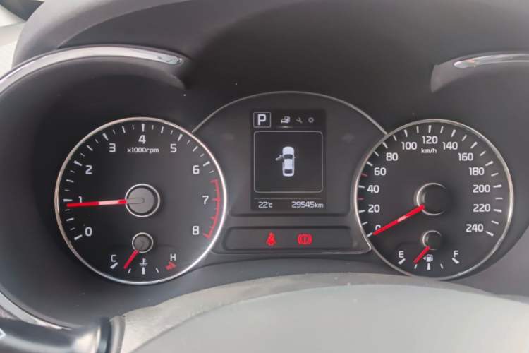 Used Kia K3 2016 1.6L Automatic GL Odometer Close Up