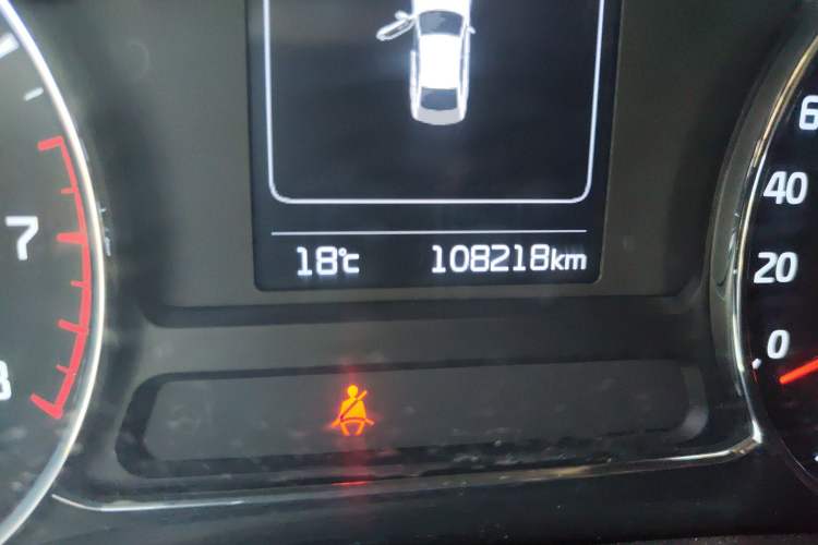 Used Kia K3 2016 1.6L Automatic GL Odometer Close Up