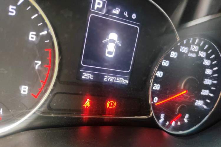 Used Kia K3 2016 1.6L Automatic GL Odometer Close Up