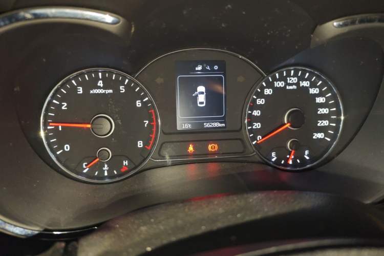 Used Kia K3 2016 1.6L Manual GL Odometer Close Up