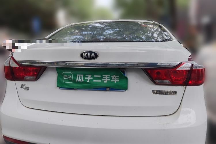 Used Kia K3 2016 1.6L Manual GL Rear