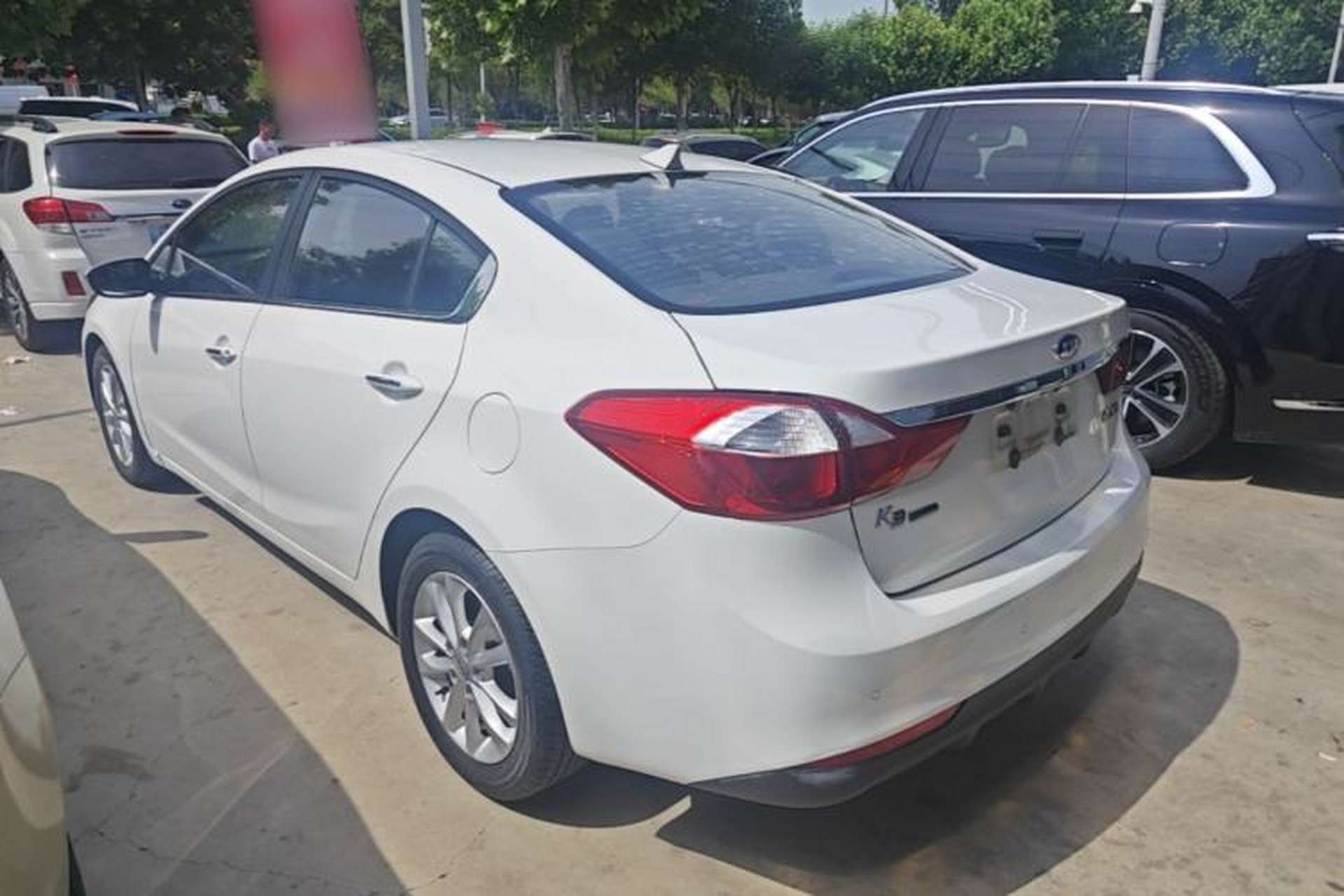 Used Kia K3 2016 1.6L Automatic DLX Rear Left 45 Deg