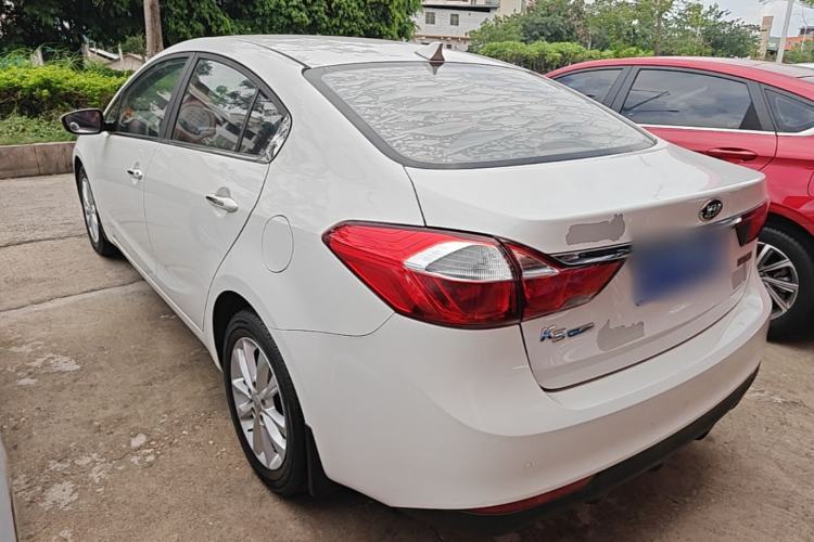 Used Kia K3 2016 1.6L Automatic DLX Rear Left 45 Deg