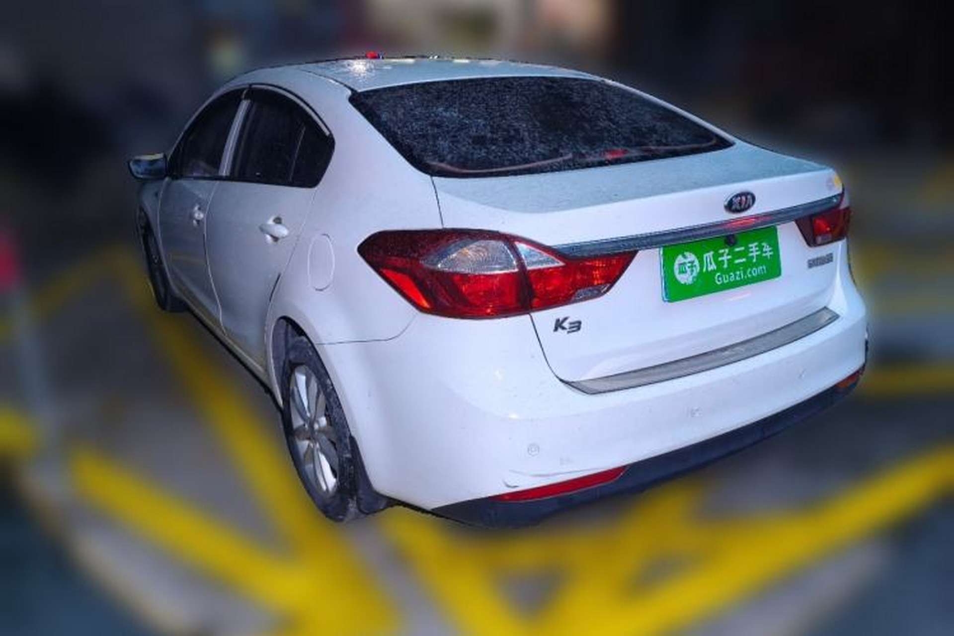 Used Kia K3 2016 1.6L Automatic DLX Rear Left 45 Deg