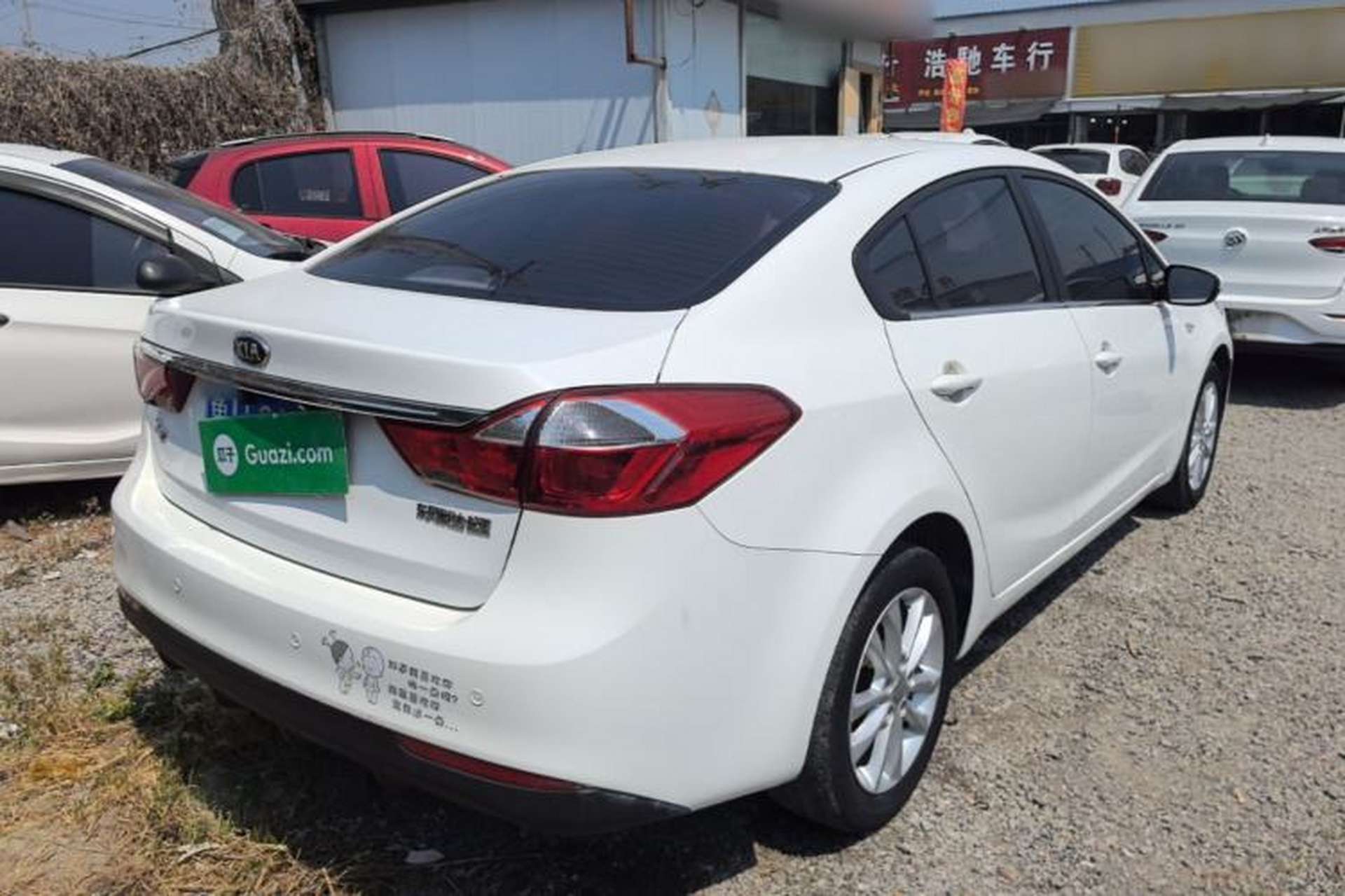 Used Kia K3 2016 1.6L Automatic GL Rear Right 45 Deg