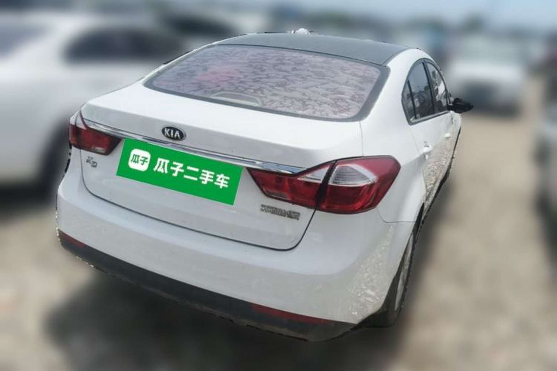 Used Kia K3 2016 1.6L Automatic GL Rear Right 45 Deg