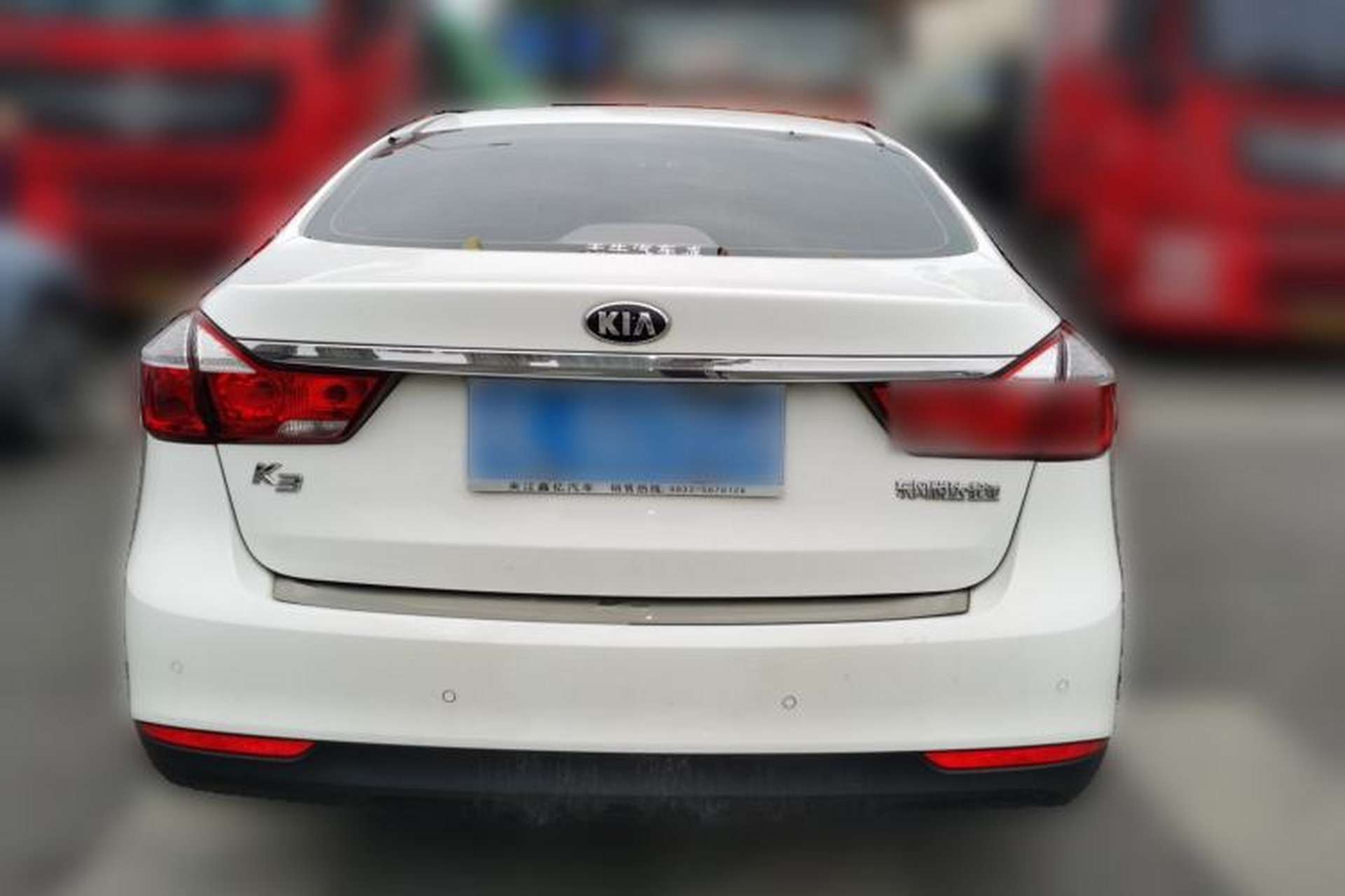 Used Kia K3 2016 1.6L Automatic GLS Rear