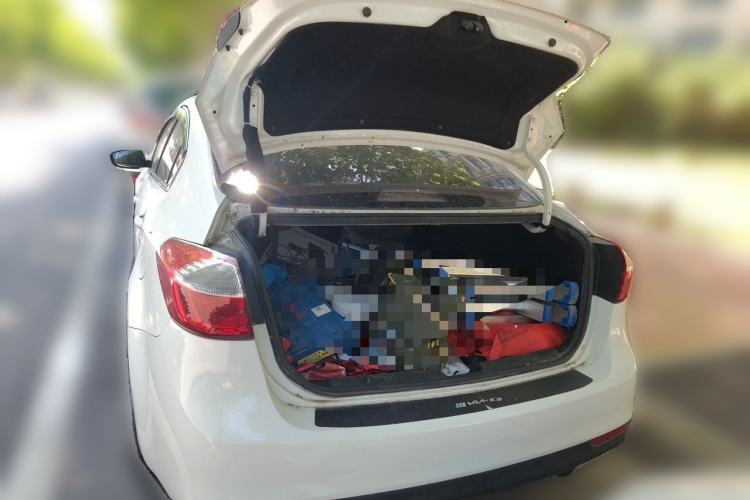 Used Kia K3 2016 1.6L Manual GL Trunk