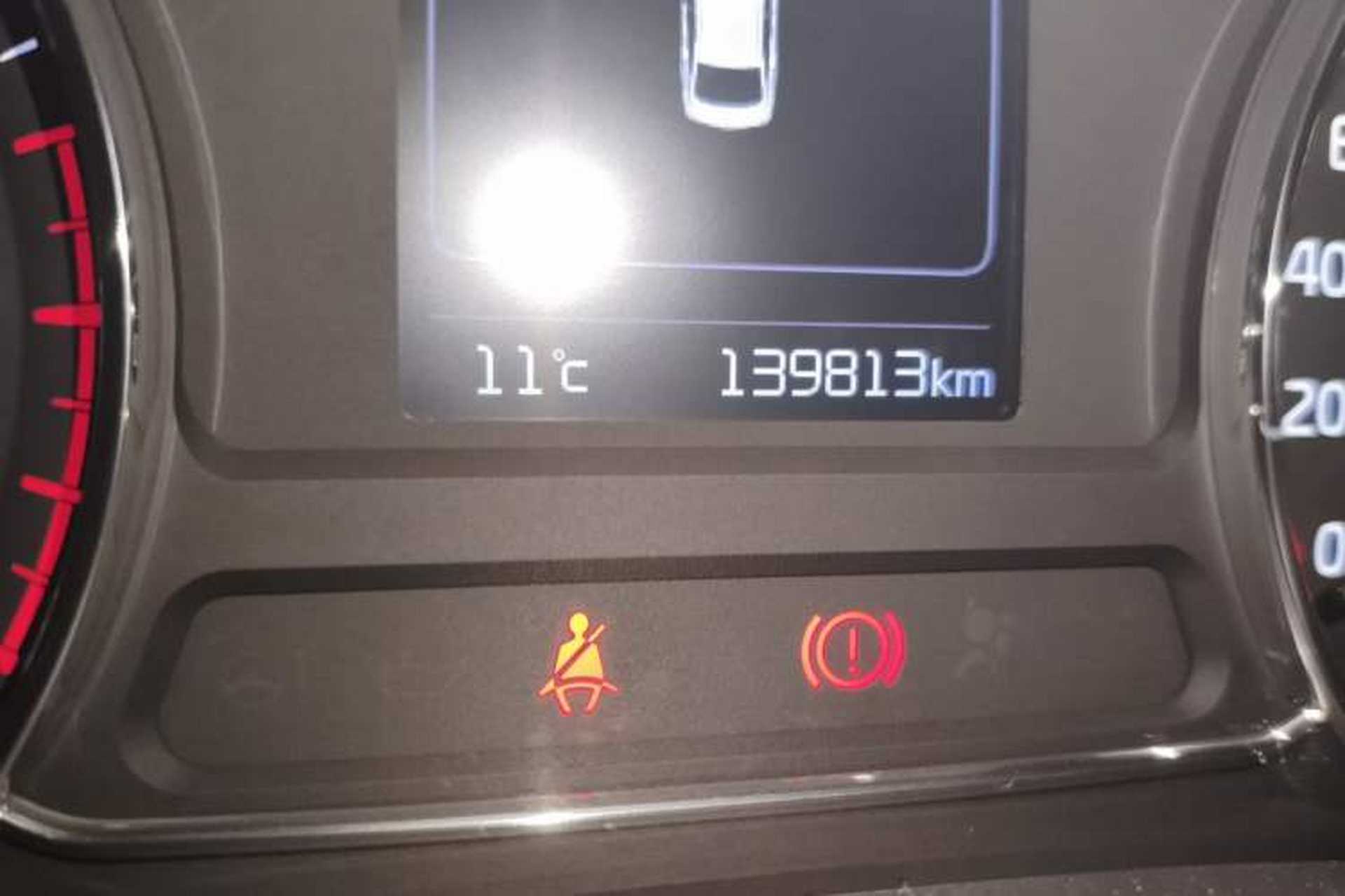 Used Kia K3 2017 1.6L Automatic 15th Anniversary Special Edition GLS Odometer Close Up
