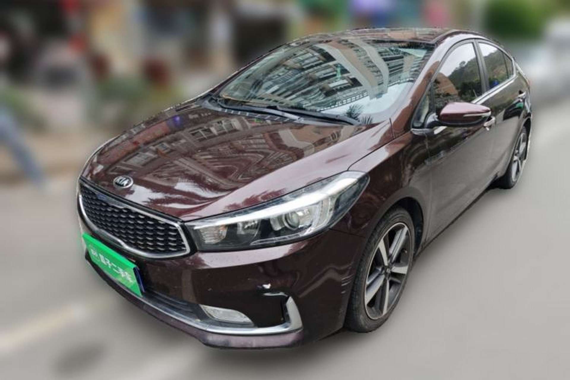 Used Kia K3 2017 1.6L Automatic 15th Anniversary Special Edition GLS Front Left 45 Deg