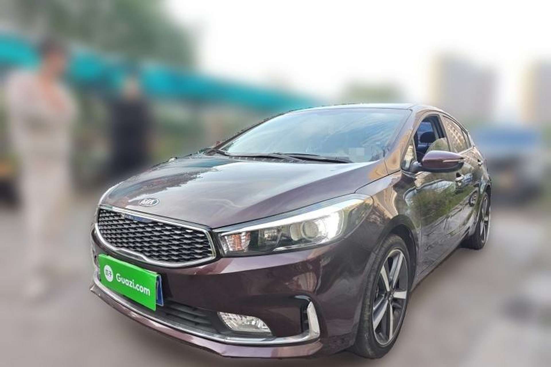 Used Kia K3 2017 1.6L Automatic 15th Anniversary Special Edition GLS Front Left 45 Deg