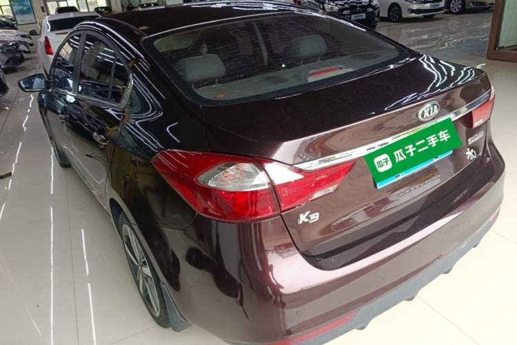 Used Kia K3 2017 1.6L Automatic 15th Anniversary Special Edition GLS Rear Left 45 Deg