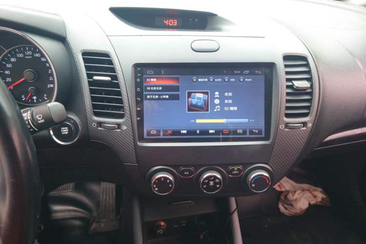Used Kia K3 2017 1.6L Automatic 15th Anniversary Special Edition GLS Audio And AC Panel