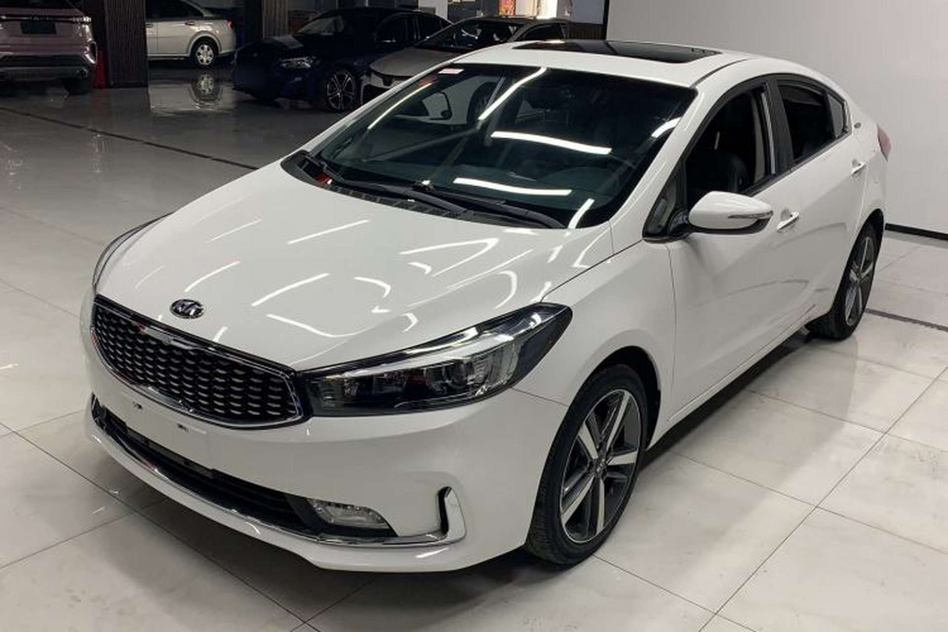 Used Kia K3 2017 1.6L Automatic 15th Anniversary Special Edition GLS Front Left 45 Deg