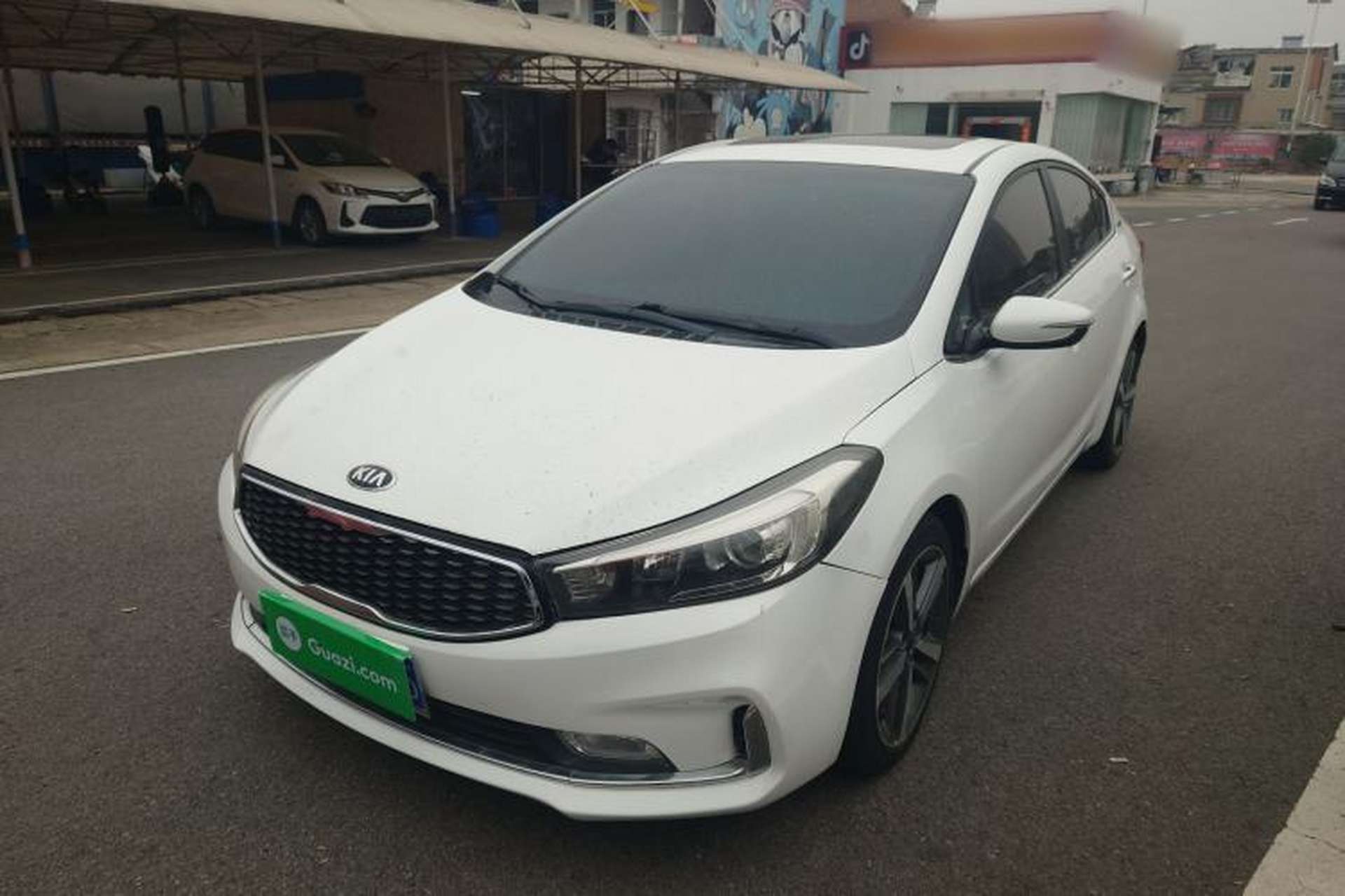Used Kia K3 2017 1.6L Automatic 15th Anniversary Special Edition GLS Front Left 45 Deg