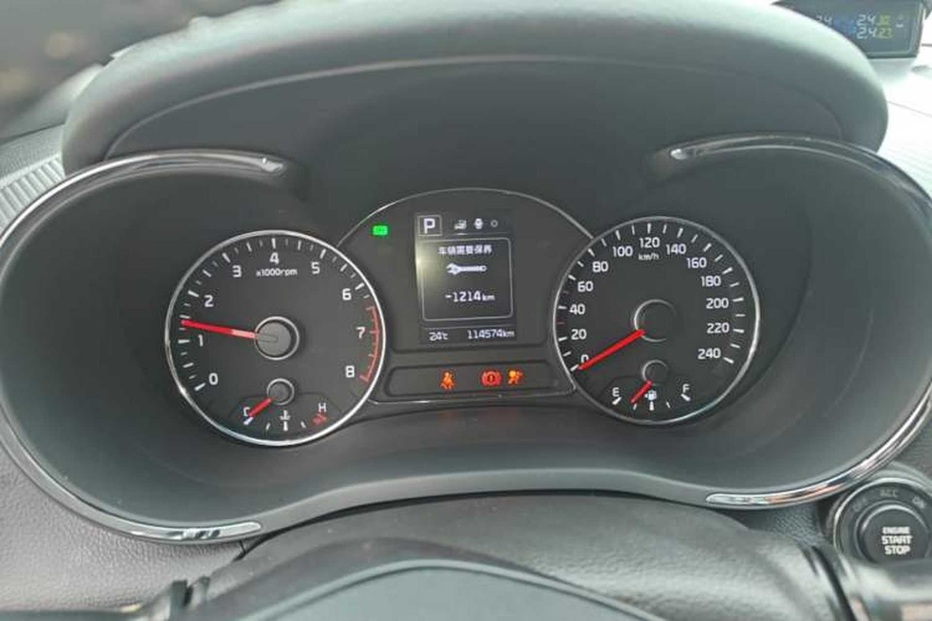 Used Kia K3 2017 1.6L Automatic 15th Anniversary Special Edition GLS Instrument Cluster