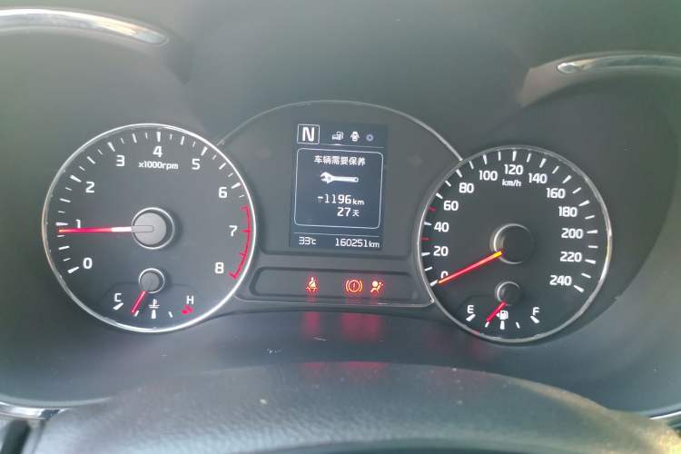 Used Kia K3 2017 1.6L Automatic 15th Anniversary Special Edition GLS Instrument Cluster