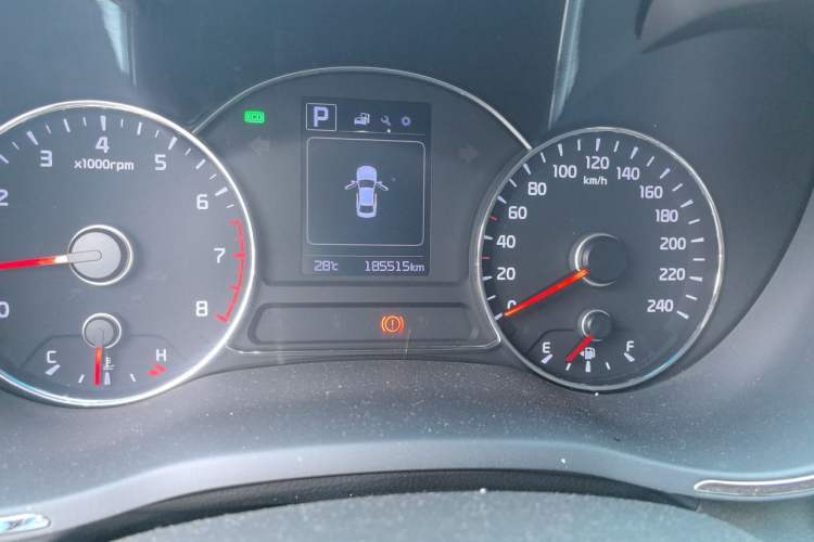 Used Kia K3 2017 1.6L Automatic 15th Anniversary Special Edition GLS Odometer Close Up