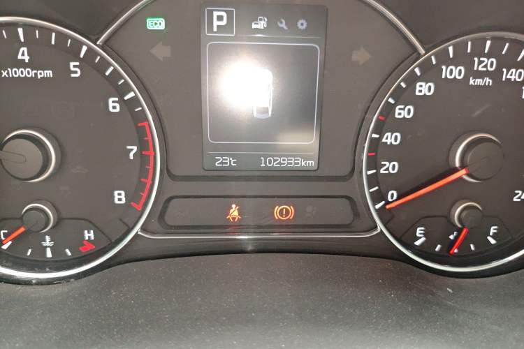 Used Kia K3 2017 1.6L Automatic 15th Anniversary Special Edition GLS Odometer Close Up