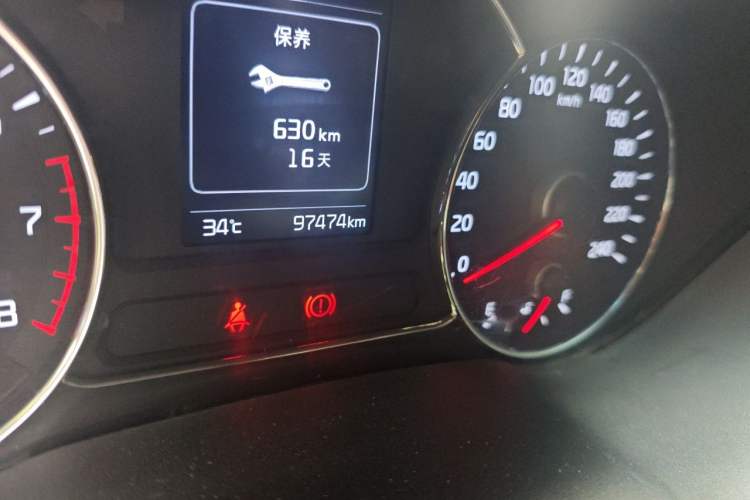 Used Kia K3 2017 1.6L Automatic 15th Anniversary Special Edition GLS Odometer Close Up