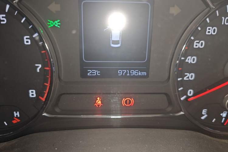 Used Kia K3 2017 1.6L Automatic 15th Anniversary Special Edition GLS Odometer Close Up