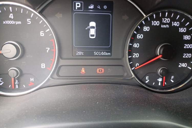 Used Kia K3 2017 1.6L Automatic 15th Anniversary Special Edition GLS Odometer Close Up