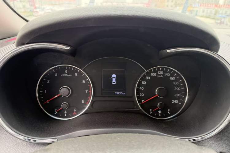 Used Kia K3 2017 1.6L Automatic 15th Anniversary Special Edition GLS Odometer Close Up