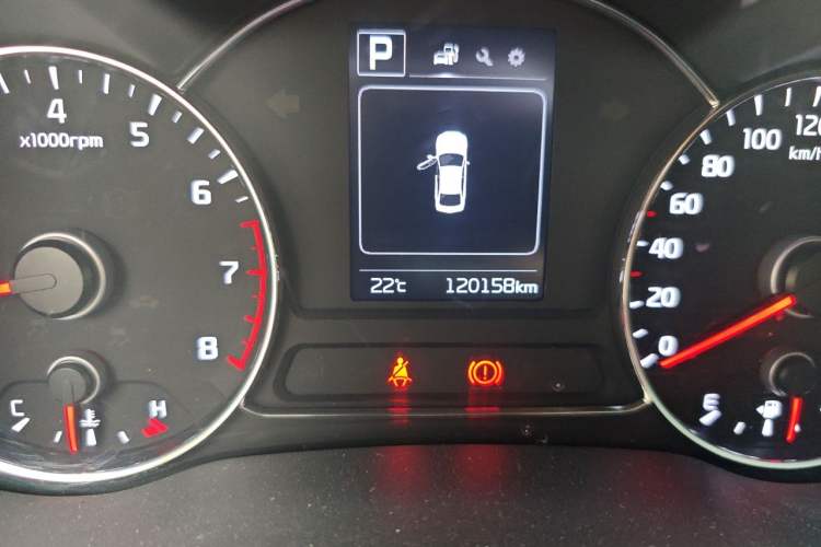 Used Kia K3 2017 1.6L Automatic 15th Anniversary Special Edition GLS Odometer Close Up