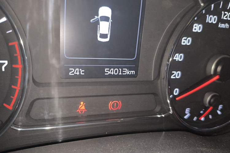 Used Kia K3 2017 1.6L Automatic 15th Anniversary Special Edition GLS Odometer Close Up