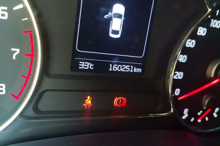 Used Kia K3 2017 1.6L Automatic 15th Anniversary Special Edition GLS Odometer Close Up