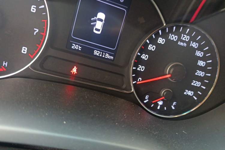 Used Kia K3 2017 1.6L Automatic 15th Anniversary Special Edition GLS Odometer Close Up